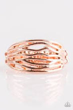 Load image into Gallery viewer, Rip Current Copper Skinny Band Ring