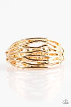 Load image into Gallery viewer, Rip Current Gold Skinny Band Ring