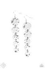 Load image into Gallery viewer, Rippling Resplendence Silver Earrings