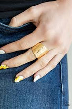 Load image into Gallery viewer, Rippling River Gold Ring - Angie's $5.00 Bling