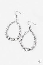 Load image into Gallery viewer, Rise and Sparkle White Earrings