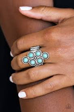 Load image into Gallery viewer, River Rock Rhythem Blue Ring - Angie's $5.00 Bling