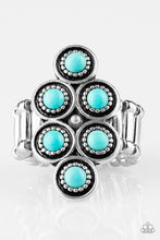 Load image into Gallery viewer, River Rock Rhythem Blue Ring - Angie's $5.00 Bling