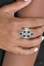 Load image into Gallery viewer, River Rock Rhythm Black Ring - Angie's $5.00 Bling