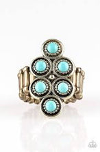 Load image into Gallery viewer, River Rock Rhythm Brass Ring - Angie's $5.00 Bling
