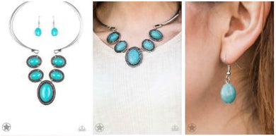 River Ride Turquoise Blockbuster Necklace - Angie's $5.00 Bling