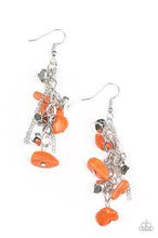 Load image into Gallery viewer, Rocky Radiance Orange Earrings
