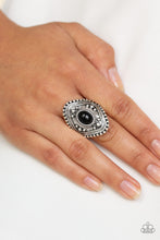 Load image into Gallery viewer, Rogue Ramble Black Ring - Angie's $5.00 Bling