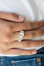 Load image into Gallery viewer, Rogue Royal White Skinny Band Ring