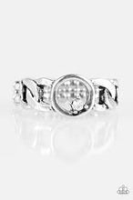 Load image into Gallery viewer, Rogue Sparkle White Skinny Band Ring