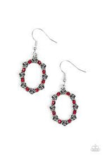Load image into Gallery viewer, Rosy Royal Red Earrings
