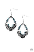 Load image into Gallery viewer, Royal Engagement Blue Earrings