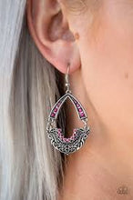Load image into Gallery viewer, Royal Engagement Pink Earrings
