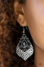 Load image into Gallery viewer, Royal Rebel Black Earrings