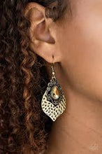 Load image into Gallery viewer, Royal Rebel Brass Earrings