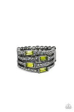 Load image into Gallery viewer, Royal Reflections Green Ring - Angie's $5.00 Bling