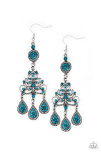 Load image into Gallery viewer, Royal Renovation Blue Earrings