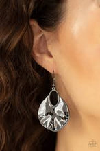 Load image into Gallery viewer, Ruffled Refinery Black Earrings