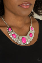 Load image into Gallery viewer, Ruler in Favor Pink Necklace