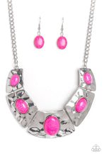 Load image into Gallery viewer, Ruler in Favor Pink Necklace
