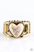 Load image into Gallery viewer, Rule with Your Heart Brass Ring - Angie's $5.00 Bling
