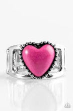 Load image into Gallery viewer, Rule with Your Heart Pink Ring - Angie's $5.00 Bling