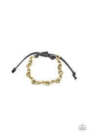 Rumble Brass Men's Bracelet