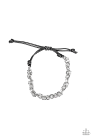 Rumble Silver Men's Bracelet