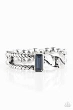 Load image into Gallery viewer, Runaway Edge Blue Skinny Band Ring