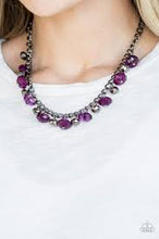 Load image into Gallery viewer, Runway Rebel Purple Necklace - Angie's $5.00 Bling
