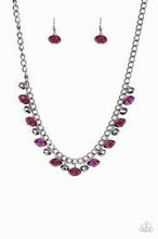 Load image into Gallery viewer, Runaway Rebel Purple Necklace - Angie's $5.00 Bling