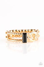 Load image into Gallery viewer, Runway Edge Gold Skinny Band Ring