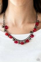 Load image into Gallery viewer, Runway Rebel Red Necklace