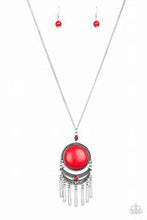 Load image into Gallery viewer, Rural Rustler Red Necklace