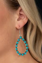 Load image into Gallery viewer, Sagebrush Sunsets Blue Earrings