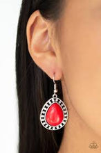 Load image into Gallery viewer, Sahara Serenity Red Earrings