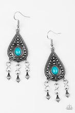Load image into Gallery viewer, Sahara Song Blue Earrings