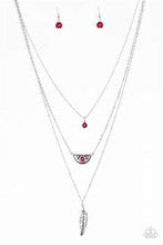 Load image into Gallery viewer, Sahara Sparrow Red Necklace