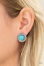 Load image into Gallery viewer, Sahara's Finest Blue Post Earrings