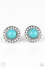 Load image into Gallery viewer, Sahara's Finest Blue Post Earrings