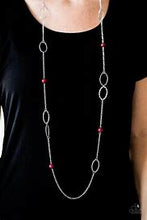 Load image into Gallery viewer, Sailing through Sicily Red Necklace