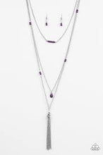 Load image into Gallery viewer, Sandstone Castles Purple Necklace - Angie's $5.00 Bling