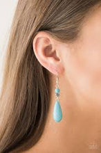 Load image into Gallery viewer, Sandstone Sunflowers Turquoise Earrings