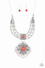 Load image into Gallery viewer, Santa Fe Solstice Red Necklace