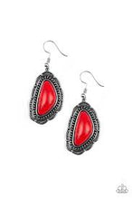 Load image into Gallery viewer, Santa Fe Soul Red Earrings