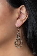 Load image into Gallery viewer, Sassy Sophistication Copper Earrings