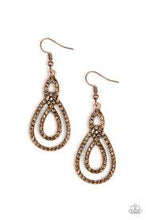 Load image into Gallery viewer, Sassy Sophistication Copper Earrings