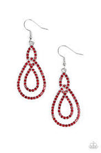 Load image into Gallery viewer, Sassy Sophistication Red Earrings