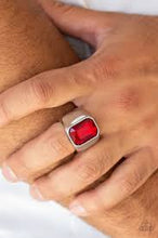 Load image into Gallery viewer, Scholar Red Men&#39;s Ring