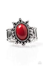 Load image into Gallery viewer, Seasonal Sunshine Red Ring - Angie's $5.00 Bling